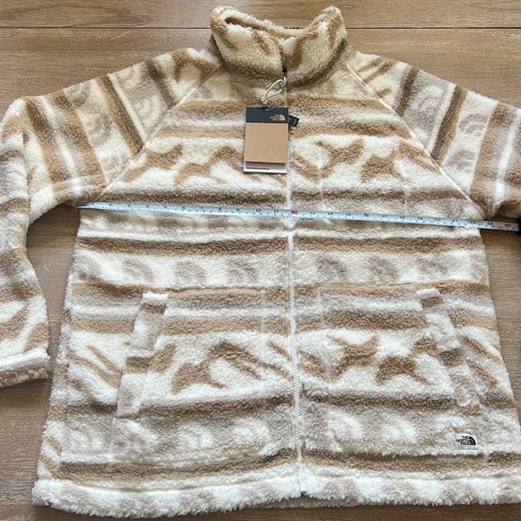 The North Face Women's Printed Ridge Fleece Full-Zip Jacket GDWTNFMTFRLLPRT - Picture 6 of 13